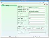 Example of Flow Setup Screen