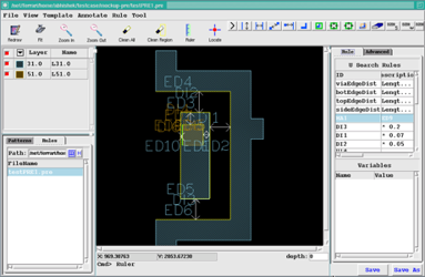 Paremetric Rule Editor GUI